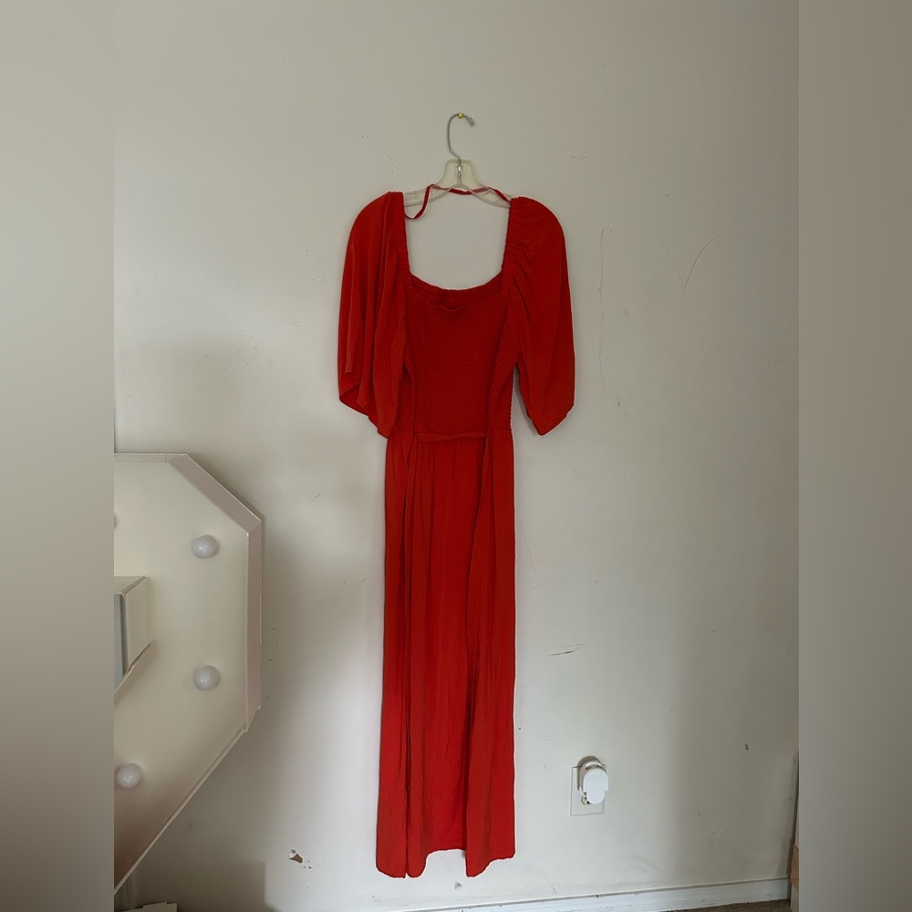 Orange Maxi Dress